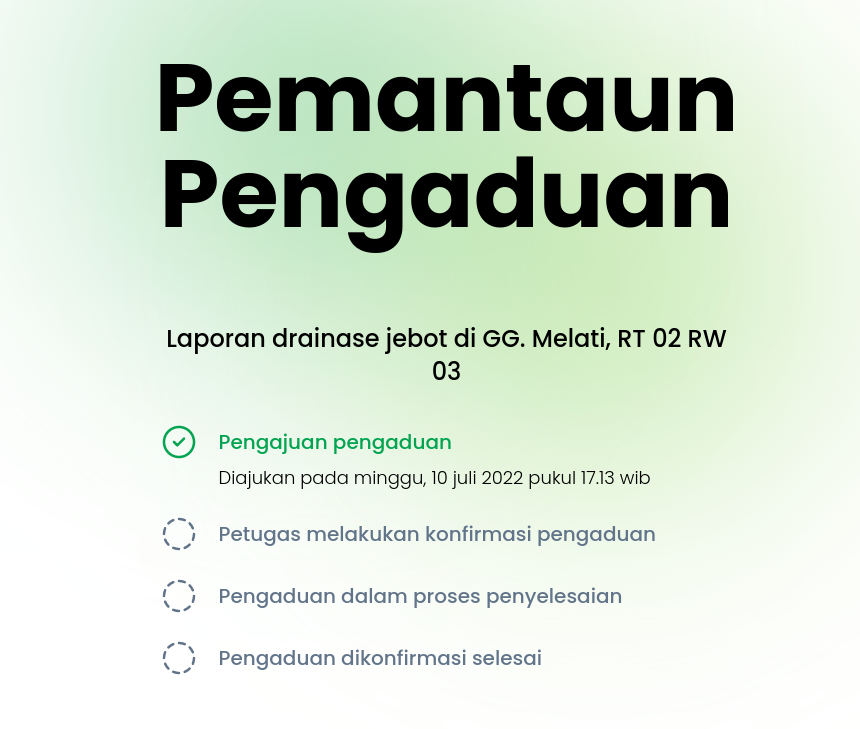 tentukan surat online