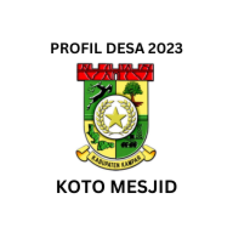Profil Desa Koto Mesjid Tahun 2023